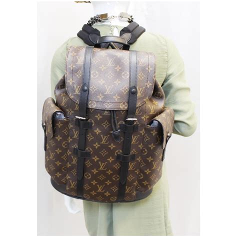 louis vuitton macassar christopher backpack|Christopher MM Backpack .